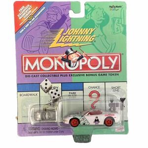 Johnny Lightning Monopoly‎ Corvette Game Piece Included 2000 Hasbro